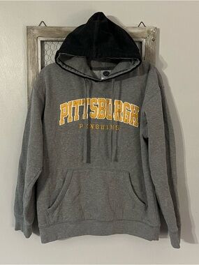 Pittsburgh Penguins Gray Pullover Hoodie - Men's
